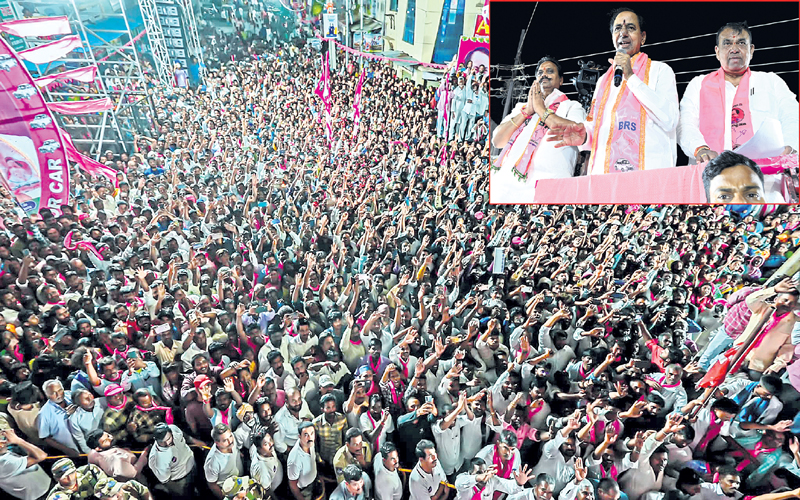 KCR is the leader of BRS