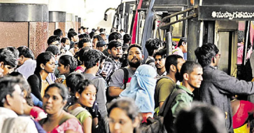 all-rtc-buses-are-full-for-lok-sabha-elections