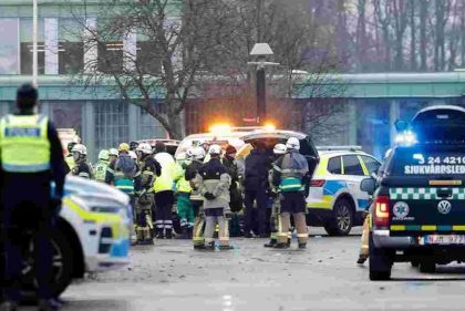 Shooting in Sweden school.. 10 people died