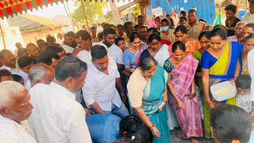 ముయ్యాలమ్మ తల్లి రహదారిని ప్రారంభించిన మంత్రి సీతక్క  –