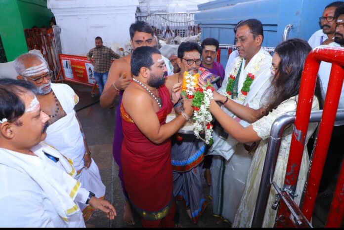 Celebrities who visited Rajanna with their families..