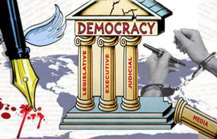 Shackles to press freedom… a threat to democracy