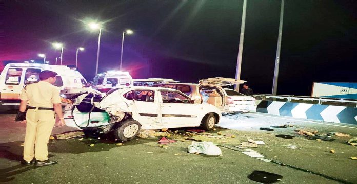 Toyota car crashes