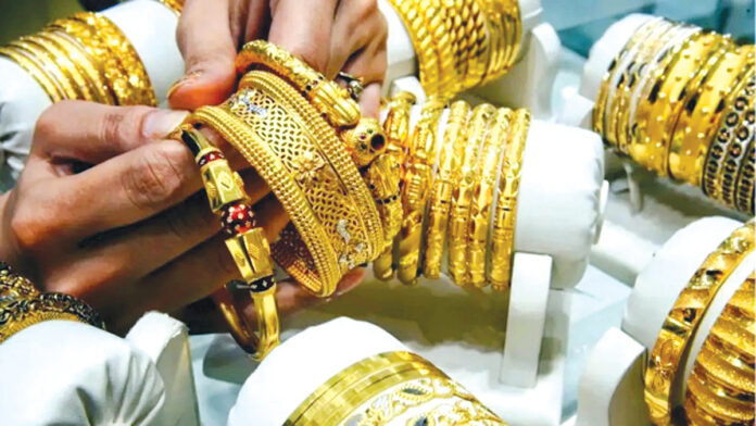 Gold nears one lakh mark again