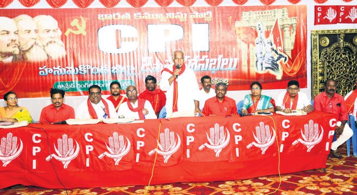 CPI State Secretary and MLA Kunamneni Sambasiva Rao