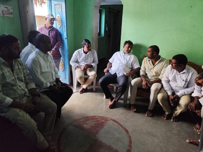 Counseling for the families of the victims