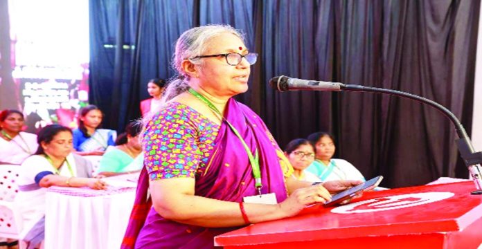 CPI(M) Politburo member U. Vasuki