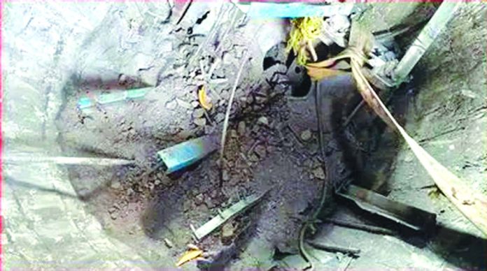 Accident at dumping yard power project