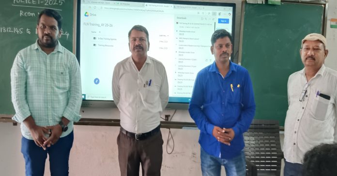 Five-day training for teachers