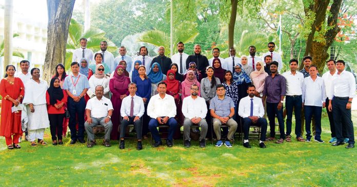 Maldives to authorities Training in NIRDPR on Internal Audit