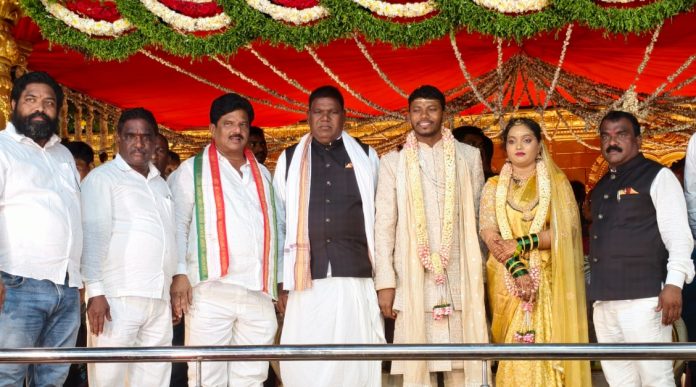 Agro Chairman Kasula Balaraj attended the wedding