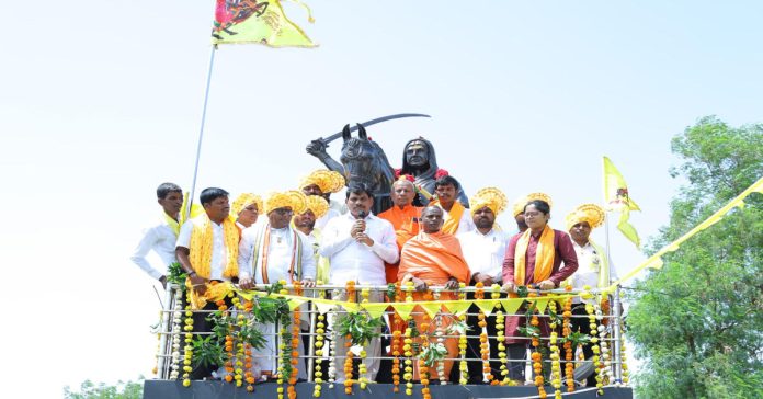 Ailabai Holkar statue unveiled