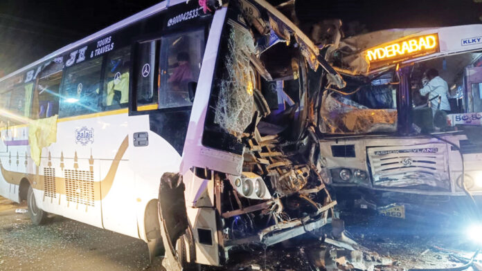 Fatal road accident near Tummaluru