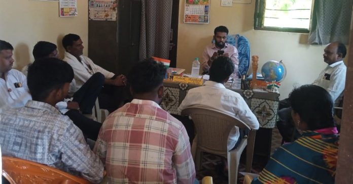 Indivaram village committee in Sopur ..