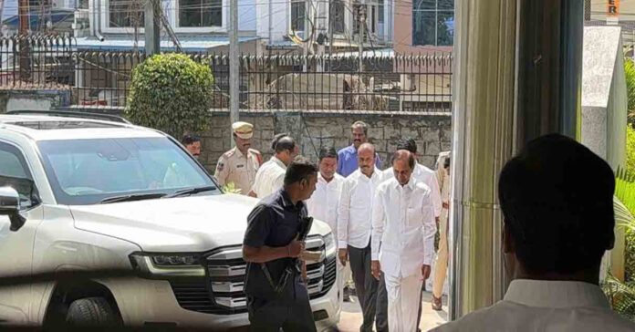 KCR went to Secunderabad..because
