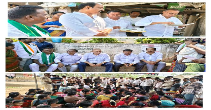 MP and MLA visit to forest area..