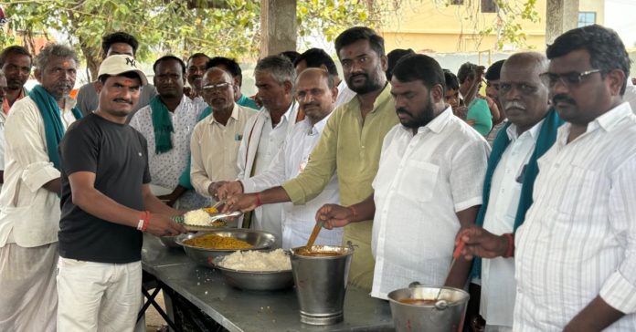 Maha Anna Prasadam at Sri Lakshmi Narayana Temple..