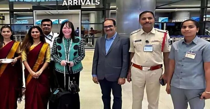 Julia Evelyn Morley to Hyderabad