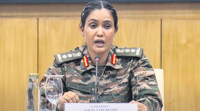 Colonel Sophia Qureshi