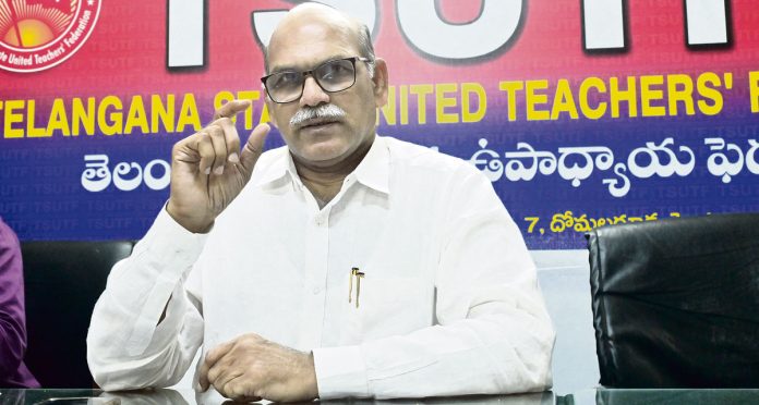TSUTF State President Chava Ravi