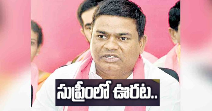 Relief for former MLA Jeevan Reddy in Supreme Court