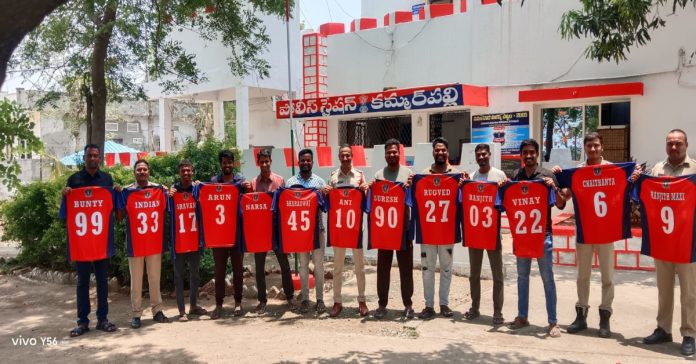 Sportswear provided to Police Rakshak Team members..