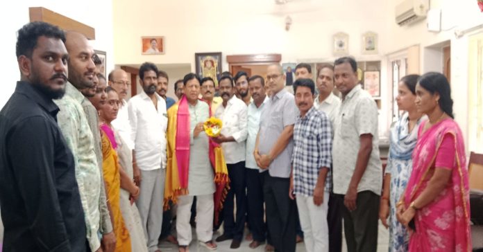 Tribute to MLA Sudarshan Reddy..