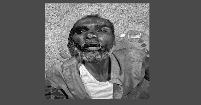 Death of an unidentified person