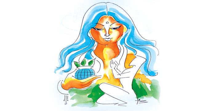 The eternal worker - Mother