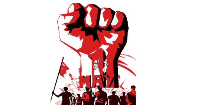 We must fight with the spirit of Mayday - we must uphold our rights.