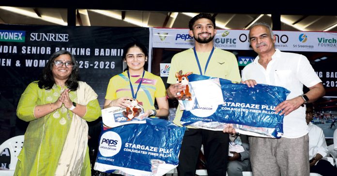 Champs Satwik and Radhika pair