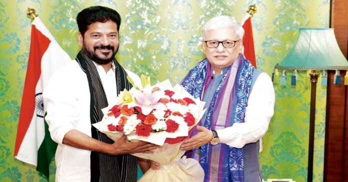 CM Revanth meets Governor