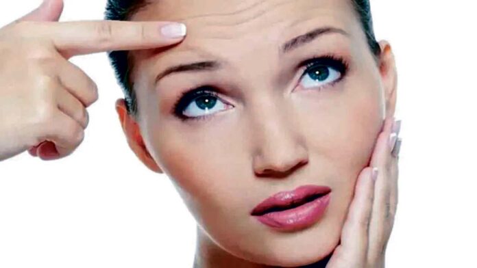 Wrinkles on the face