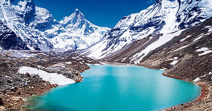 Melting glaciers