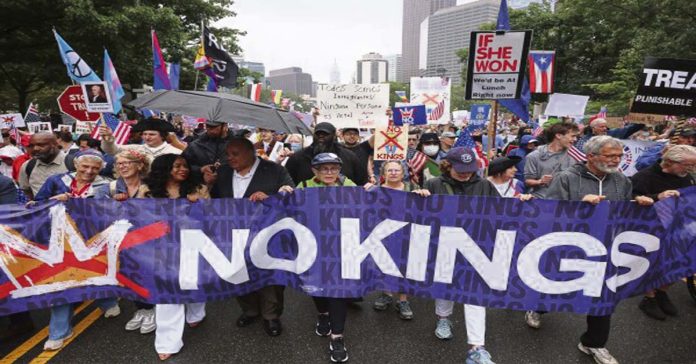 Angry anti-Trump protests