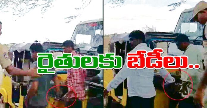 Iron bars for farmers in Pedda Dhanwada