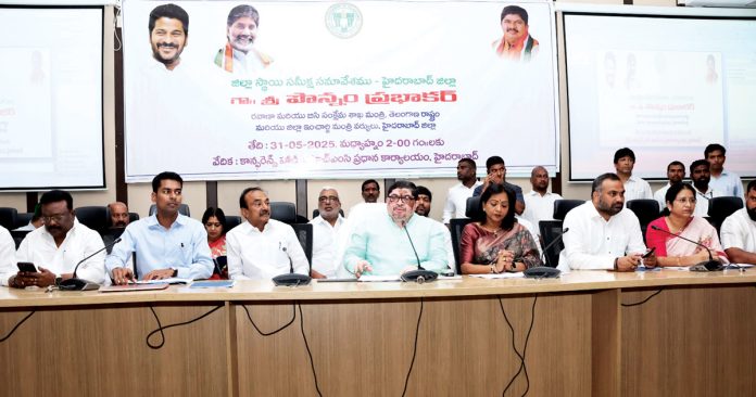 To solve the drinking water problem, 15 TMC of water will be released through Krishna and Godavari.