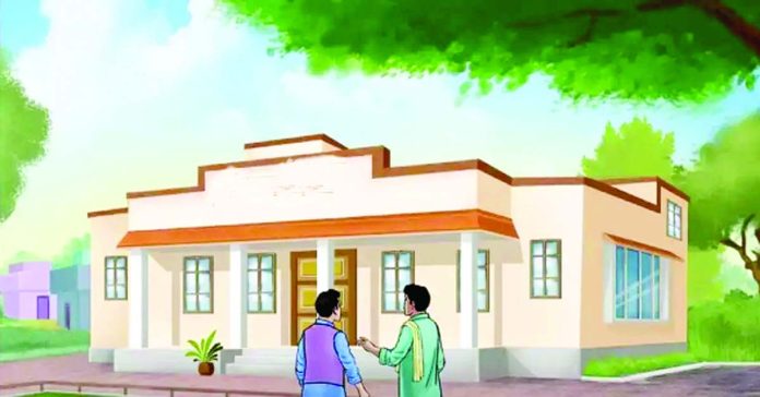 GP and Anganwadi buildings with employment funds