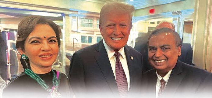 Ambani's deal with Trump Company