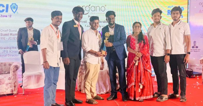 A crop of awards for JCI Indore