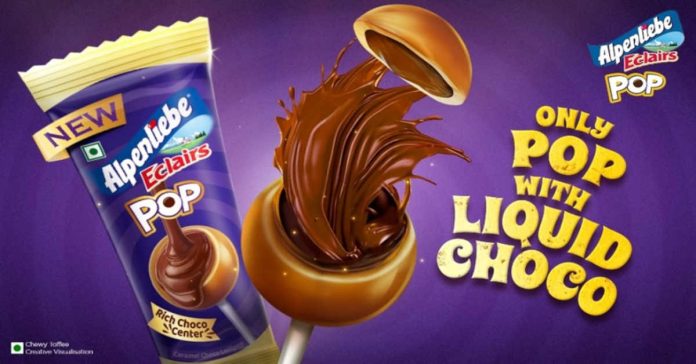 ALPENLIEBE LAUNCHES INDIA’S FIRST LIQUID CHOCO FILLED POP