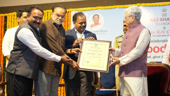 Award presented by the Governor..