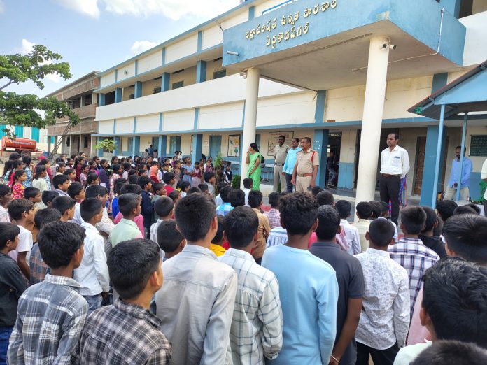 Awareness among students on anti-drugs