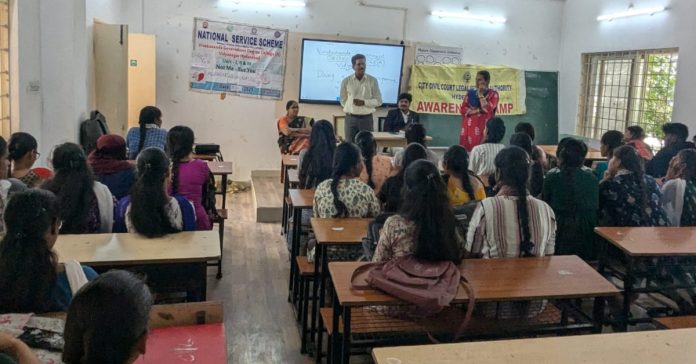 Awareness on drugs at Vivekananda Government Degree College
