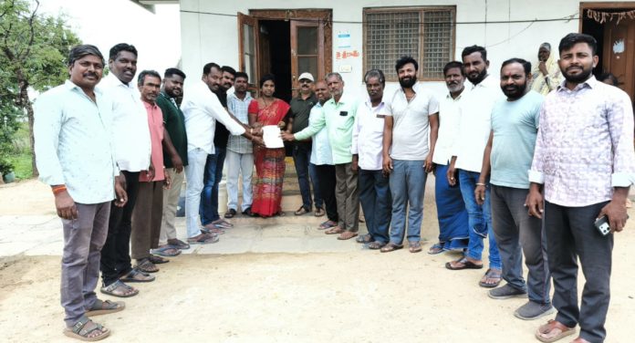 CM Relief Fund Cheque Presentation