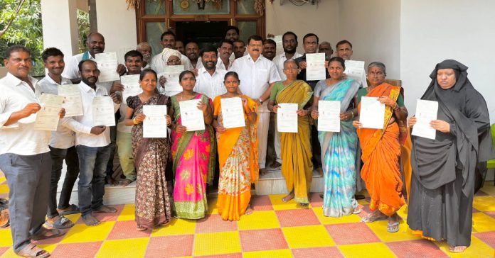 CMRF cheques distributed..