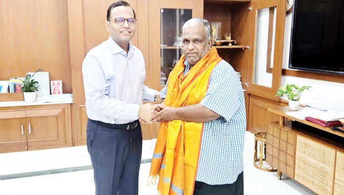 Venkateswara Rao receives CS honor