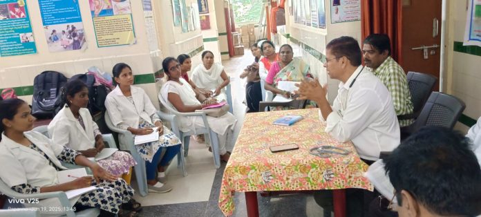 DMO visits primary health center