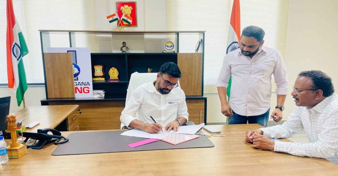 District (Local Bodies) Additional Collector Bhaskara Rao..