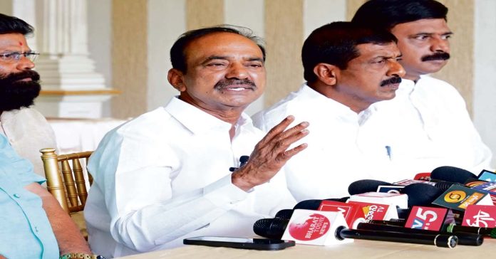 MP Etala Rajender